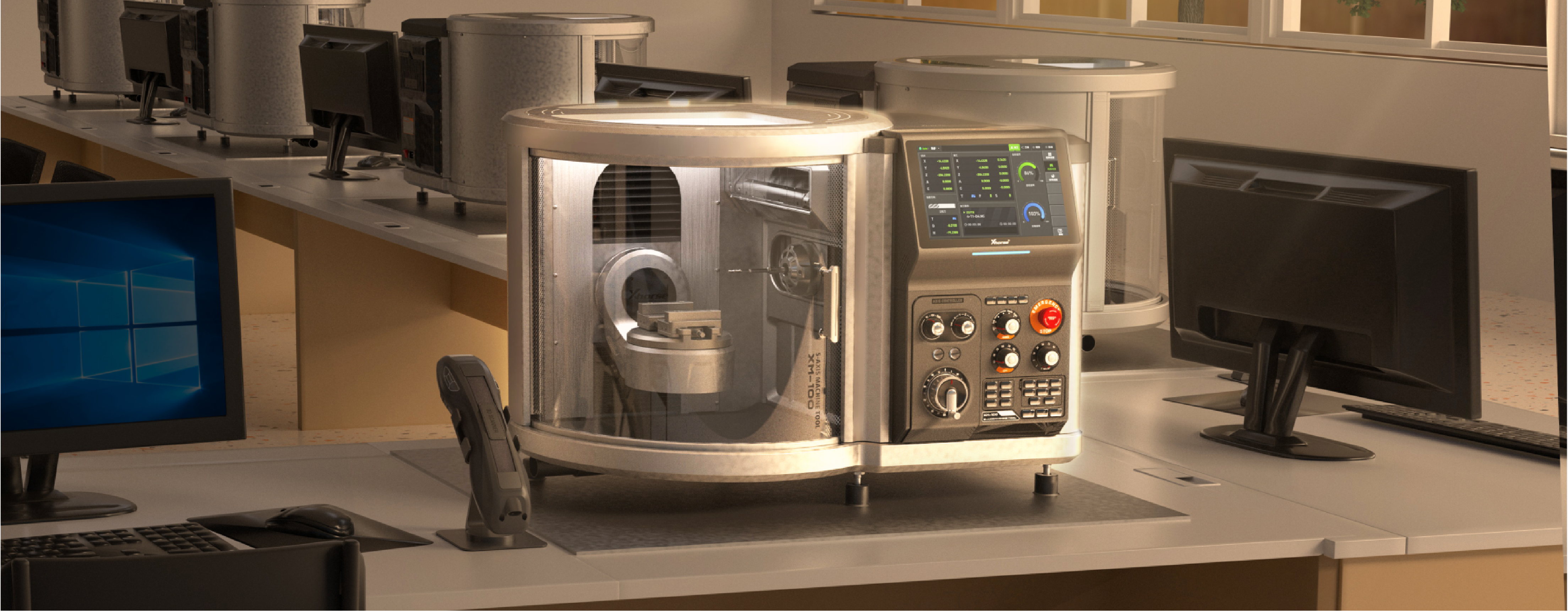 院校五轴实训课程改革利器！桌面小五轴推动教学标准化落地